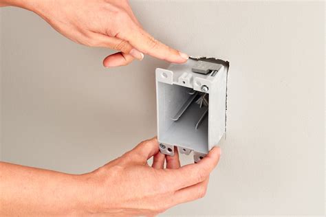 clip to hold electrical box in place|electrical box replacement.